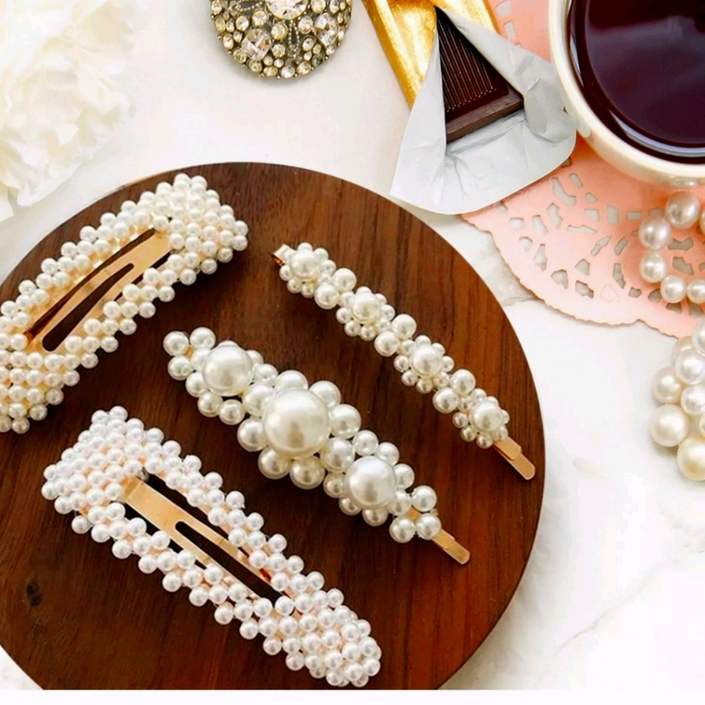 Beautiful handmade hair clips